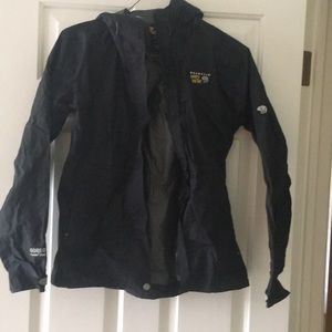 Mountain hard wear rain coat with hood